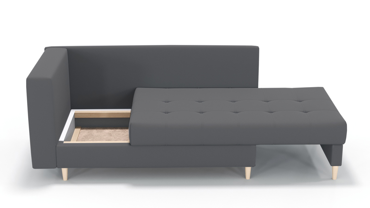 Кушетка диван, Кушетка Лея, велюр