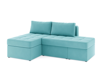 Диван-кровать угловой Оливер еврокнижка-трансформер, велюр