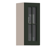 MODERN, MODERN шкаф навесной со стеклом 1 дв 30х72 см