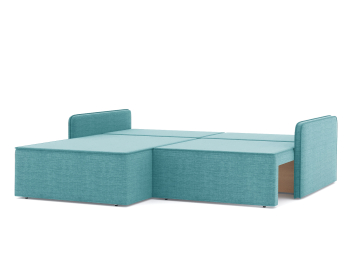 Диван-кровать угловой еврокнижка Блюм, рогожка