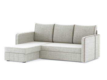 Диван-кровать угловой Cлим дельфин, рогожка