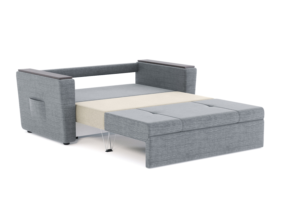 Диваны еврокнижки, Диван-кровать Дубай Майами еврокнижка-трехсекционная, рогожка