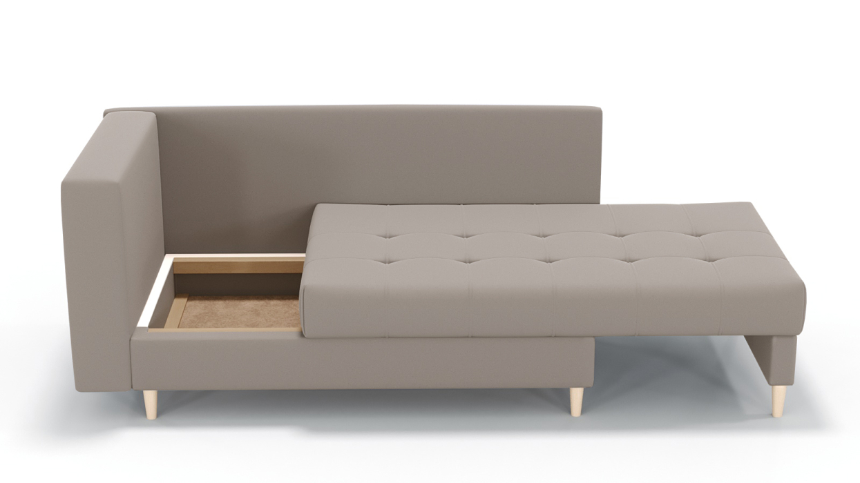 Кушетка диван, Кушетка Лея, велюр