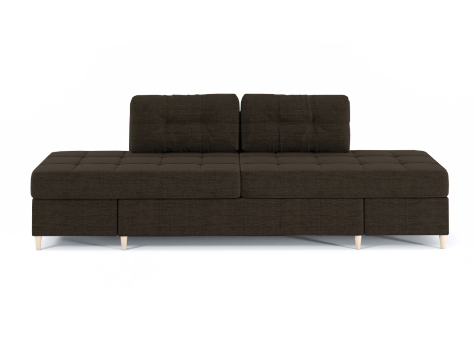 Диваны угловые в гостиную, Диван-кровать угловой Оливер Люкс 2 еврокнижка-трансформер, рогожка Люкс