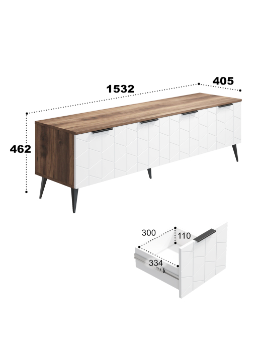 ТВ-тумбы, Тумба ТВ Контемпо КТ-05