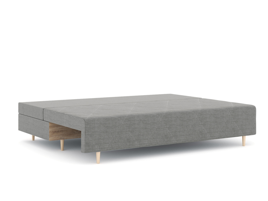 Диваны еврокнижки, Диван-кровать Милли без подлокотников, рогожка