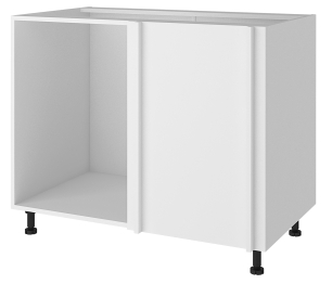 Тумба напольная угловая 100 х 82 см  (фасад 40 см) Фиджи