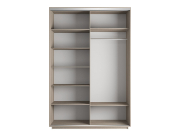 Шкаф-купе Экспресс 2-х дверный Фотопечать Ленты Стекла 160х60х220