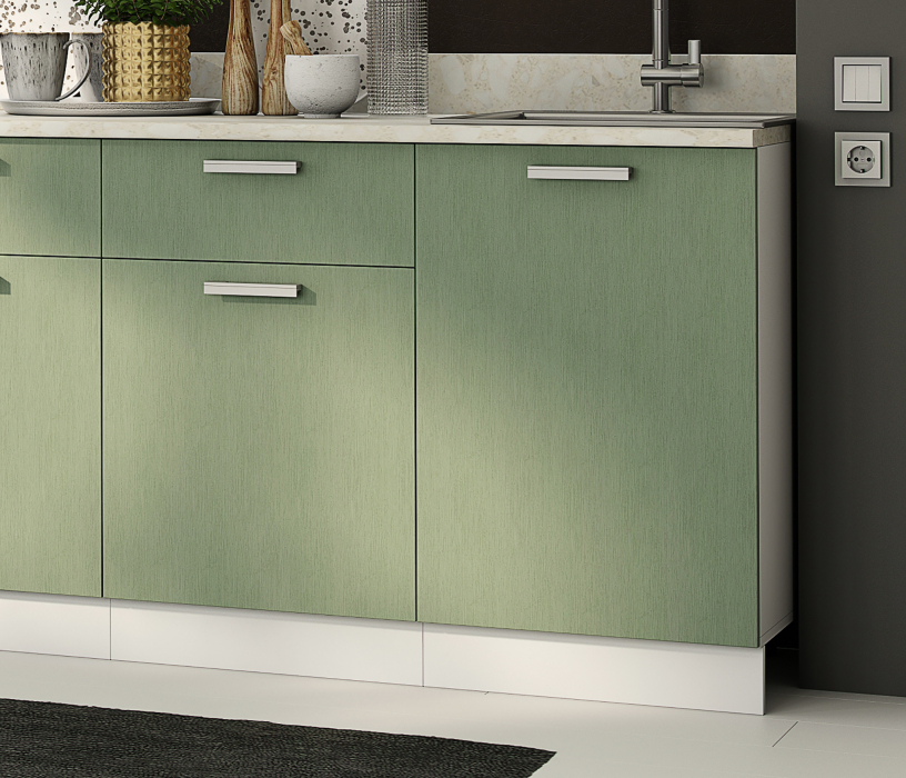 Кухонные гарнитуры, Кухня Милена 1,5м МДФ