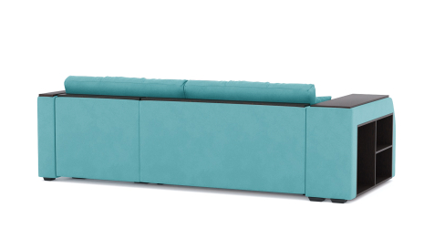 Диван-кровать угловой Брюссель дельфин, велюр