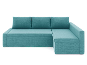 Диван-кровать угловой Фрихетен дельфин, рогожка