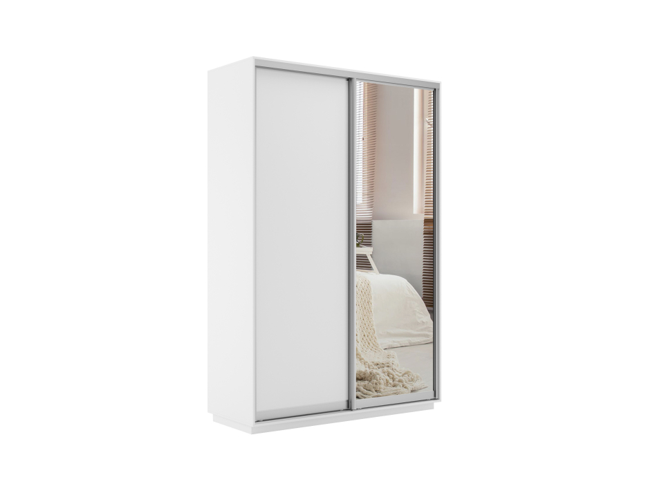 Шкафы-купе 2-х дверные, Шкаф-купе Экспресс Медиум дуо 2200 x 1400 x 450