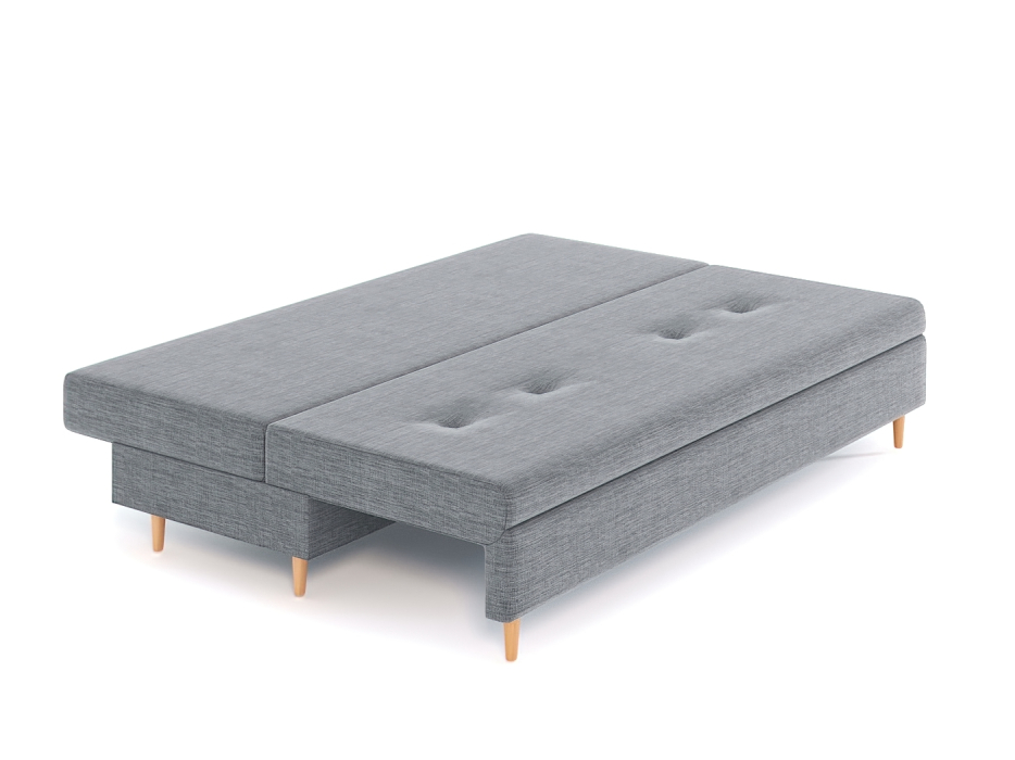 Диваны еврокнижки, Диван-кровать Белфаст без подлоктоников еврокнижка, рогожка