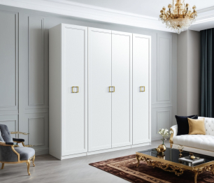 Шкаф четырехдверный Ассоль/Макс 2000 мм