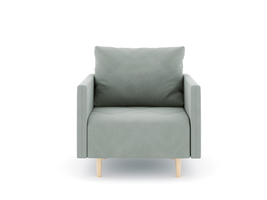 Кресло для отдыха, Кресло для отдыха Милли с подлокотниками, велюр