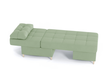 Диван-кровать еврокнижка трасформер  Уно 2, велюр