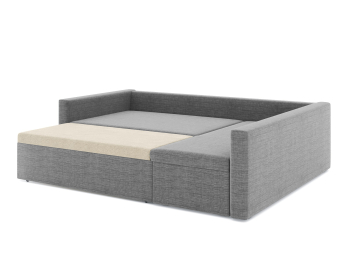 Диван-кровать угловой Мансберг дельфин, рогожка