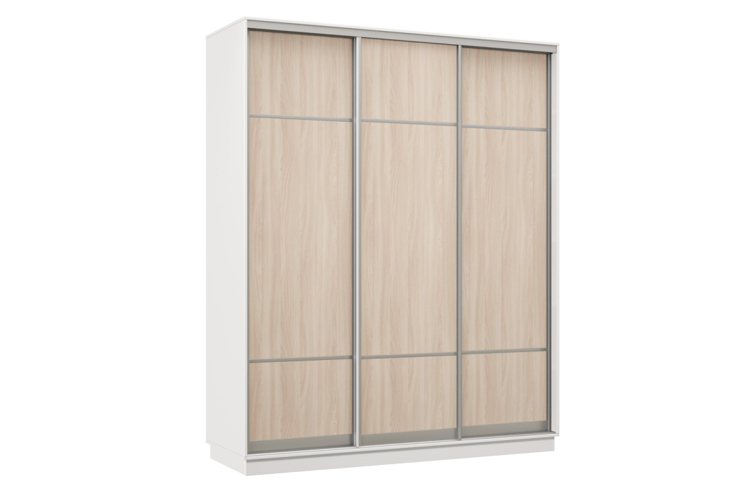 Шкафы-купе, Шкаф-купе Премьер Лайт 33 (08;08;08) трехдверный