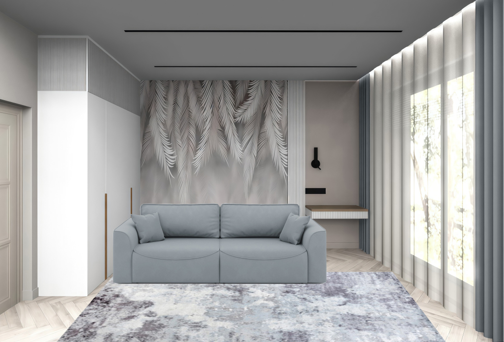 Диваны еврокнижки, Диван-кровать еврокнижка Рафаэль НПБ, велюр