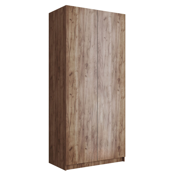 Шкафы распашные, Шкаф складной Е1 Локер ("Гармошка" с системой Push to Move/Правый)101х52,5х220 см, с полками