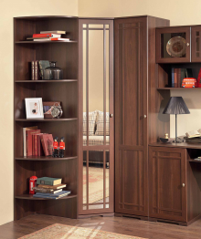 Модульная система Sherlock (модуль 10) Шкаф угловой с зеркалом