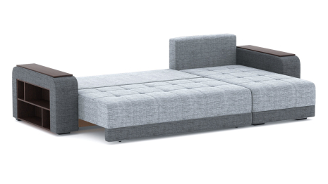 Диван-кровать угловой Дубай еврокнижка, рогожка