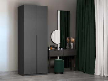 Шкаф Локер 2-х дверный (Гармошка) доп. полки