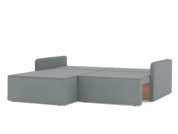 Диван-кровать угловой еврокнижка Блюм, велюр