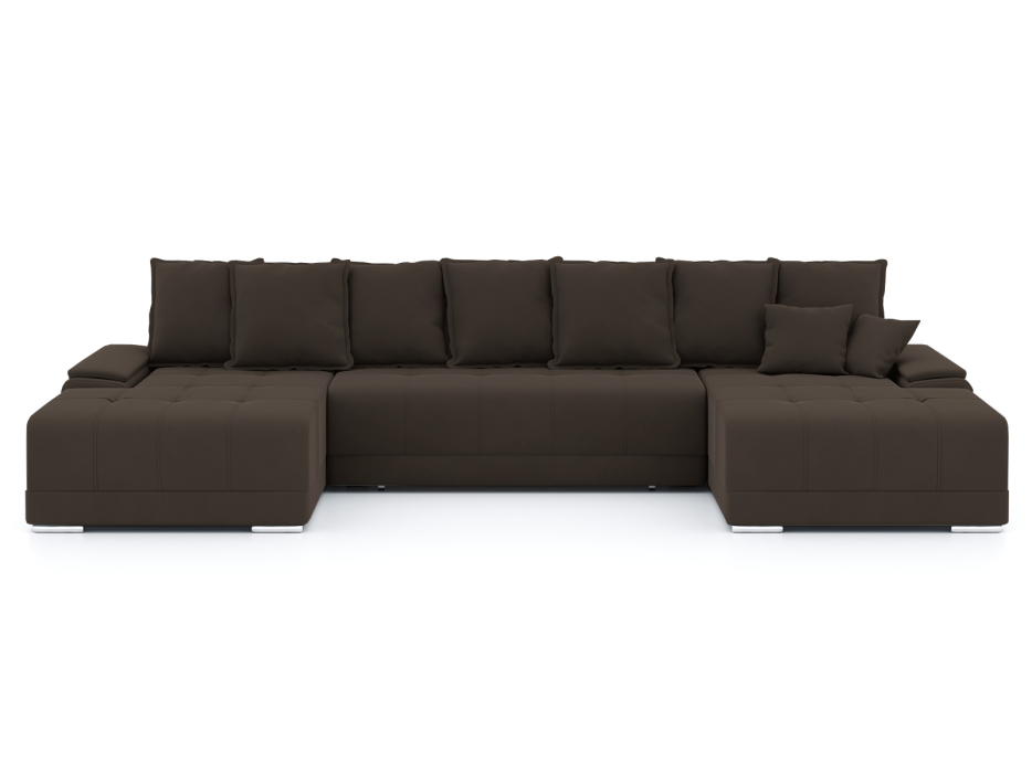 Гостиная, Диван-кровать П-образный Нордвикс, велюр