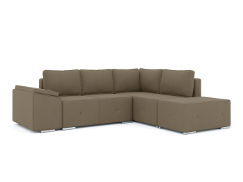 Диван-кровать угловой Хавьер  ПБ еврокнижка, велюр