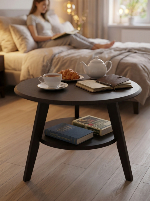 Журнальные столики, Стол журнальный БьютиСтайл 17 венге/венге