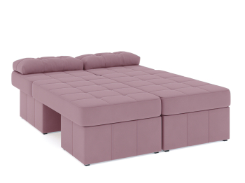 Диван-кровать угловой Оливер Люкс еврокнижка-трансформер, велюр