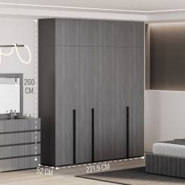 Шкаф Болонья в спальню 5-дверный