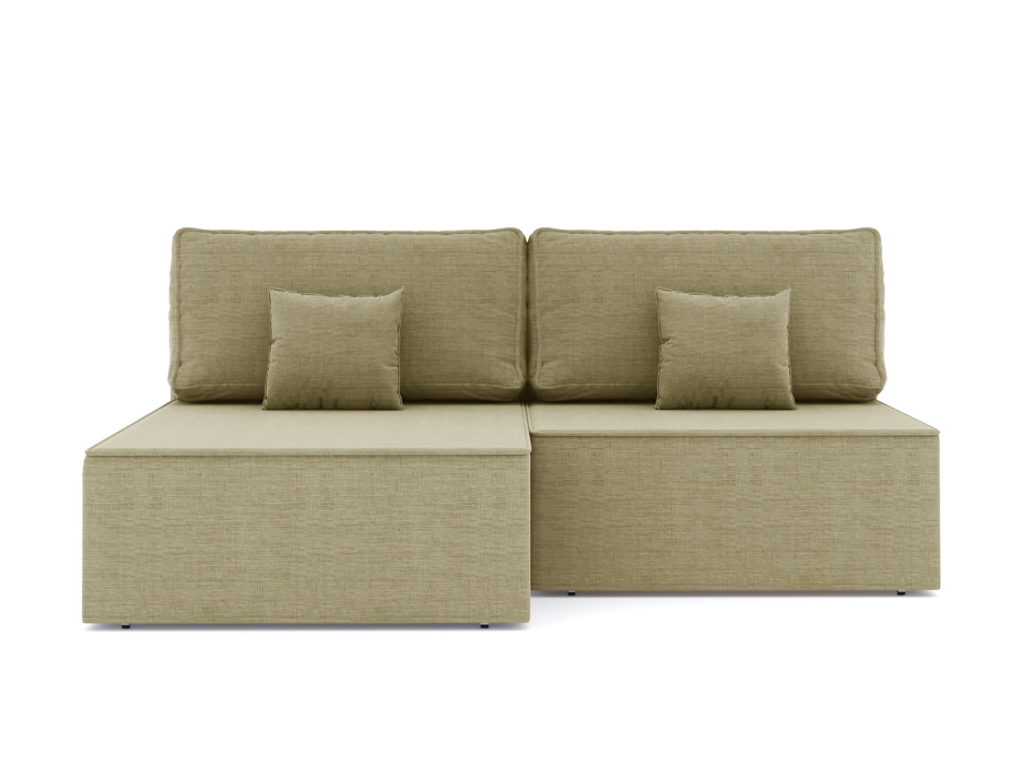 Диваны угловые в гостиную, Диван-кровать угловой еврокнижка Блюм Некст, рогожка