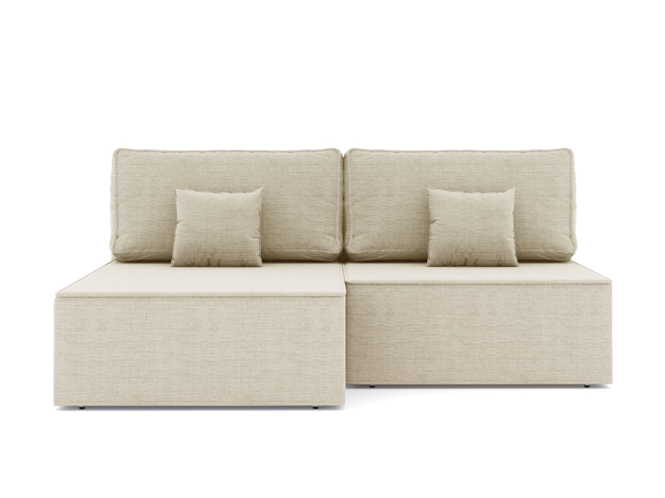 Диваны угловые в гостиную, Диван-кровать угловой еврокнижка Блюм Некст, рогожка Люкс