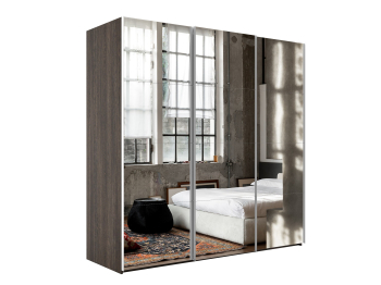 Шкаф-купе Эста Зеркало+Зеркало+Зеркало 240х66х240