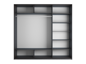 Шкаф Прайм трио ДСП 2300 х 1800 х 570