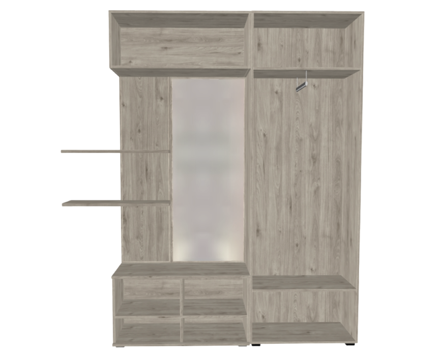 Прихожие, Модульная прихожая Стелла композиция 2