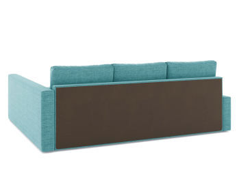 Диван-кровать угловой Фрихетен дельфин, рогожка