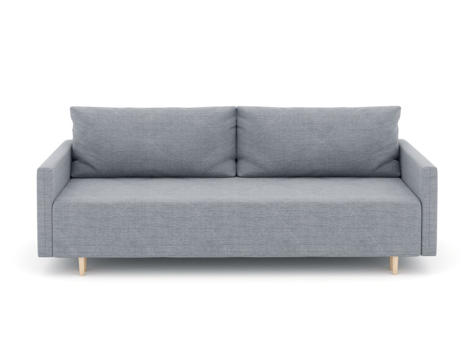 Диваны еврокнижки, Диван-кровать Милли с подлокотниками, рогожка Люкс