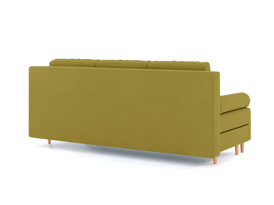 Диваны еврокнижки, Диван-кровать Белфаст без подлоктоников еврокнижка, велюр