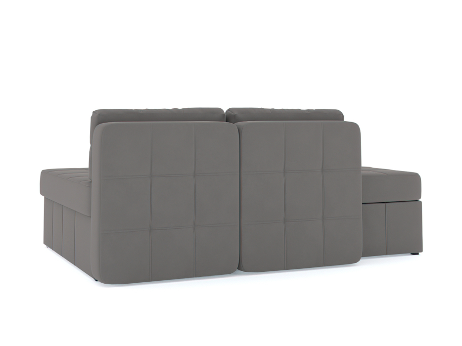 Диваны угловые в гостиную, Диван-кровать угловой Оливер Люкс еврокнижка-трансформер, велюр