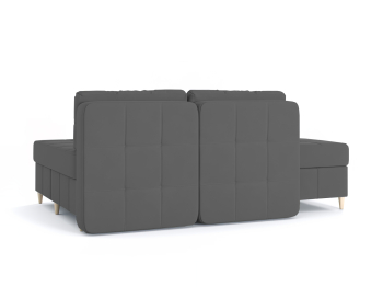 Диван-кровать угловой Оливер Люкс 2 еврокнижка-трансформер, велюр