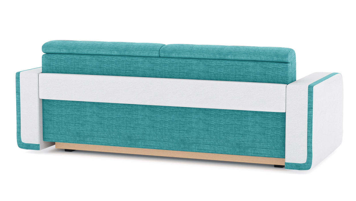 Диваны еврокнижки, Диван-кровать Генри еврокнижка, рогожка+кож.зам