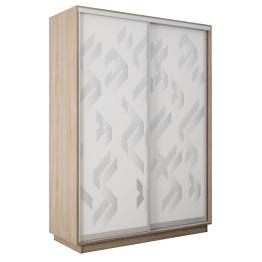 Шкаф-купе Экспресс 2-х дверный Фотопечать Ленты Стекла 120х45х220