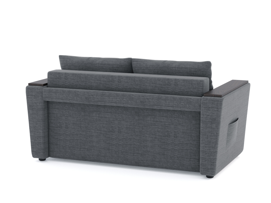 Диваны еврокнижки, Диван-кровать Дубай Майами еврокнижка-трехсекционная, рогожка