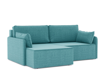 Диван-кровать угловой еврокнижка Блюм, рогожка