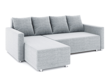 Диван-кровать угловой Челси еврокнижка, рогожка