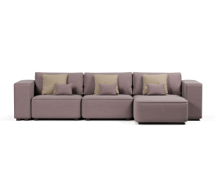 Диван-кровать угловой еврокнижка Сиэтл, велюр