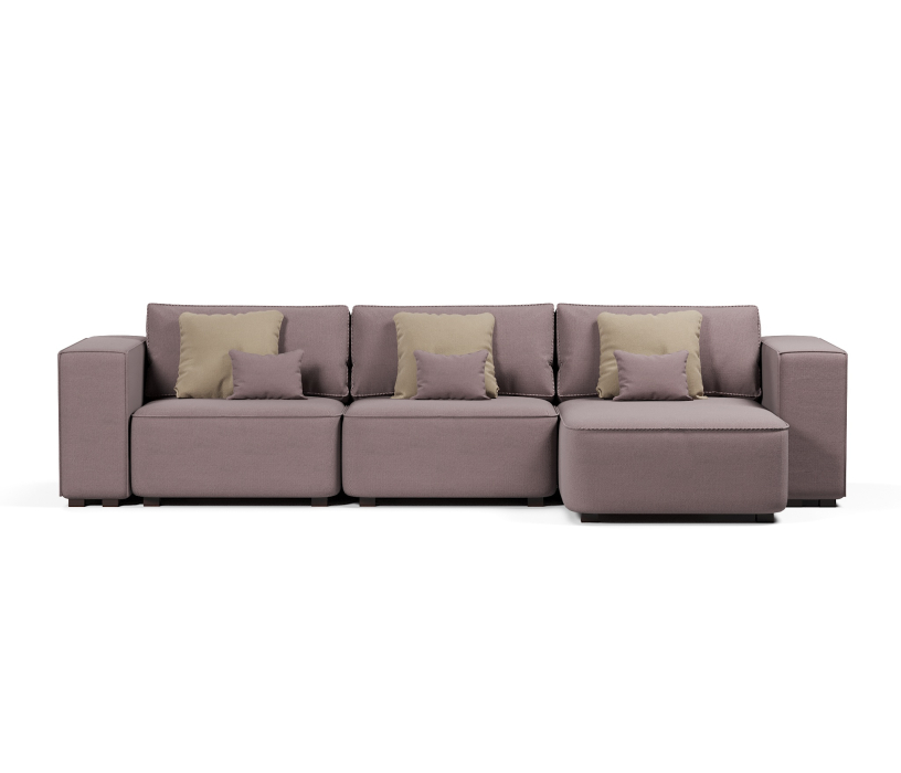 Диваны угловые, Диван-кровать угловой еврокнижка Сиэтл, велюр